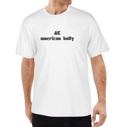 AK Embroidered Cotton T shirt - [BULLY_BRAND]