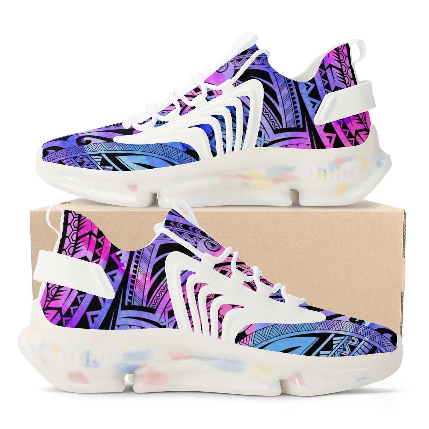 COLORFUL Air Heel React Running Shoes - [BULLY_BRAND]