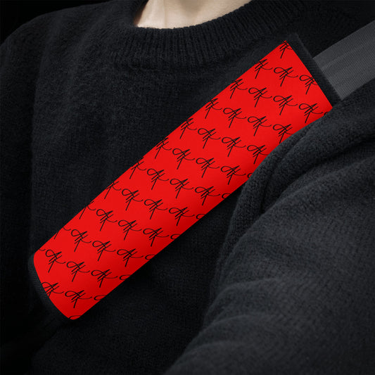 Car RED AK Seat Belt Covers - [BULLY_BRAND]