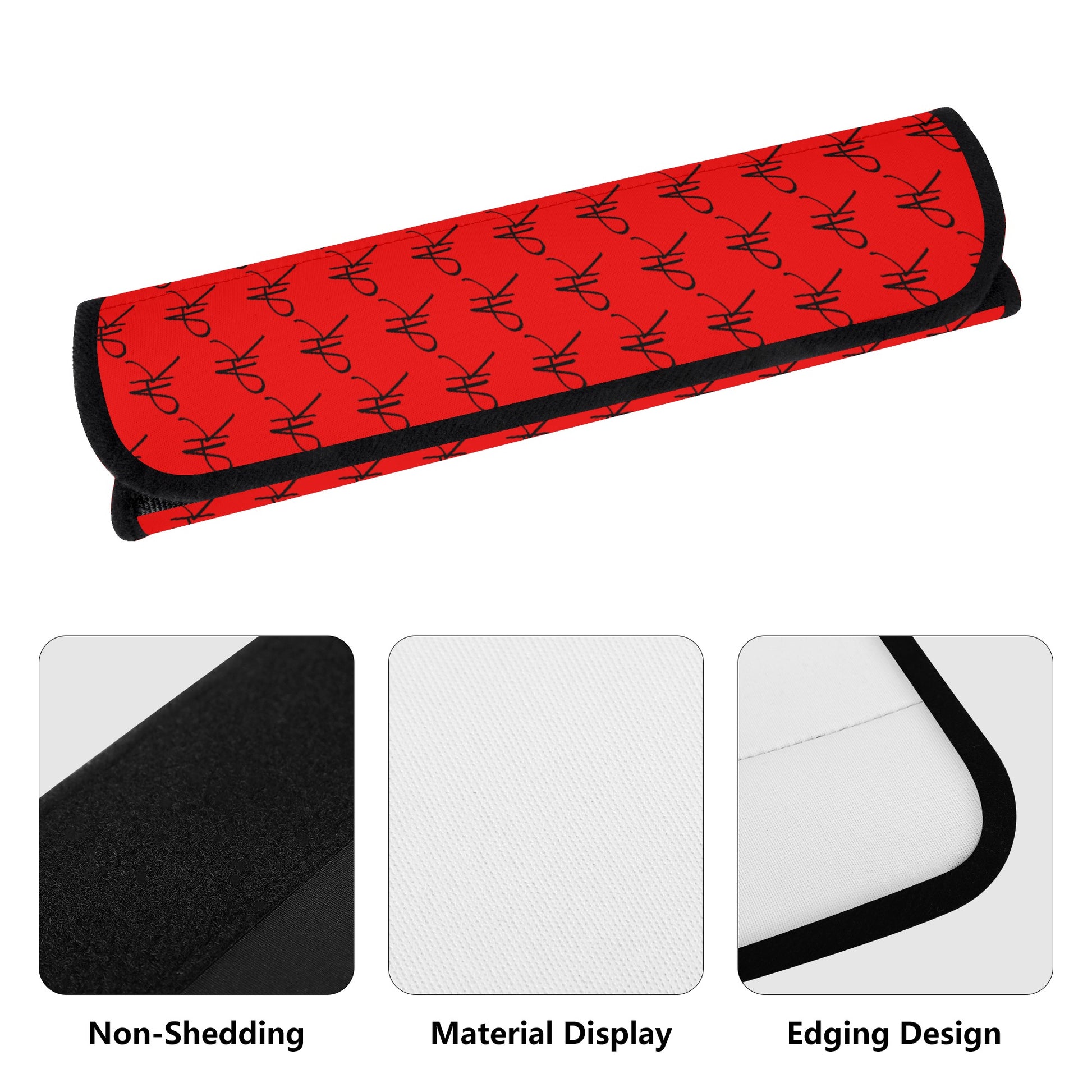 Car RED AK Seat Belt Covers - [BULLY_BRAND]