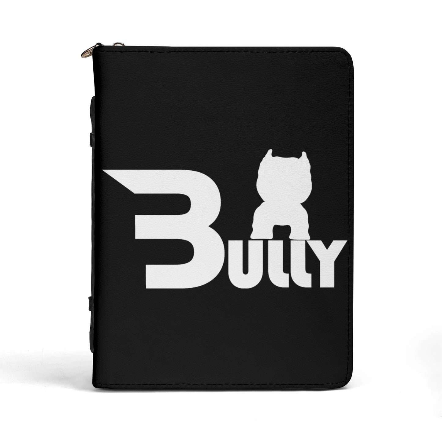 BULLY Leather Book Cover With Pocket - [BULLY_BRAND]