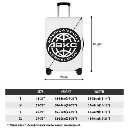 Polyester ABKC white Luggage Cover