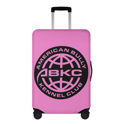 Polyester Pink Luggage Cover