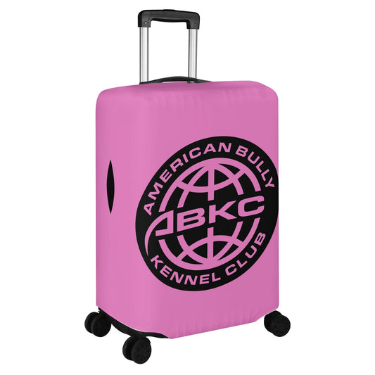 Polyester Pink Luggage Cover