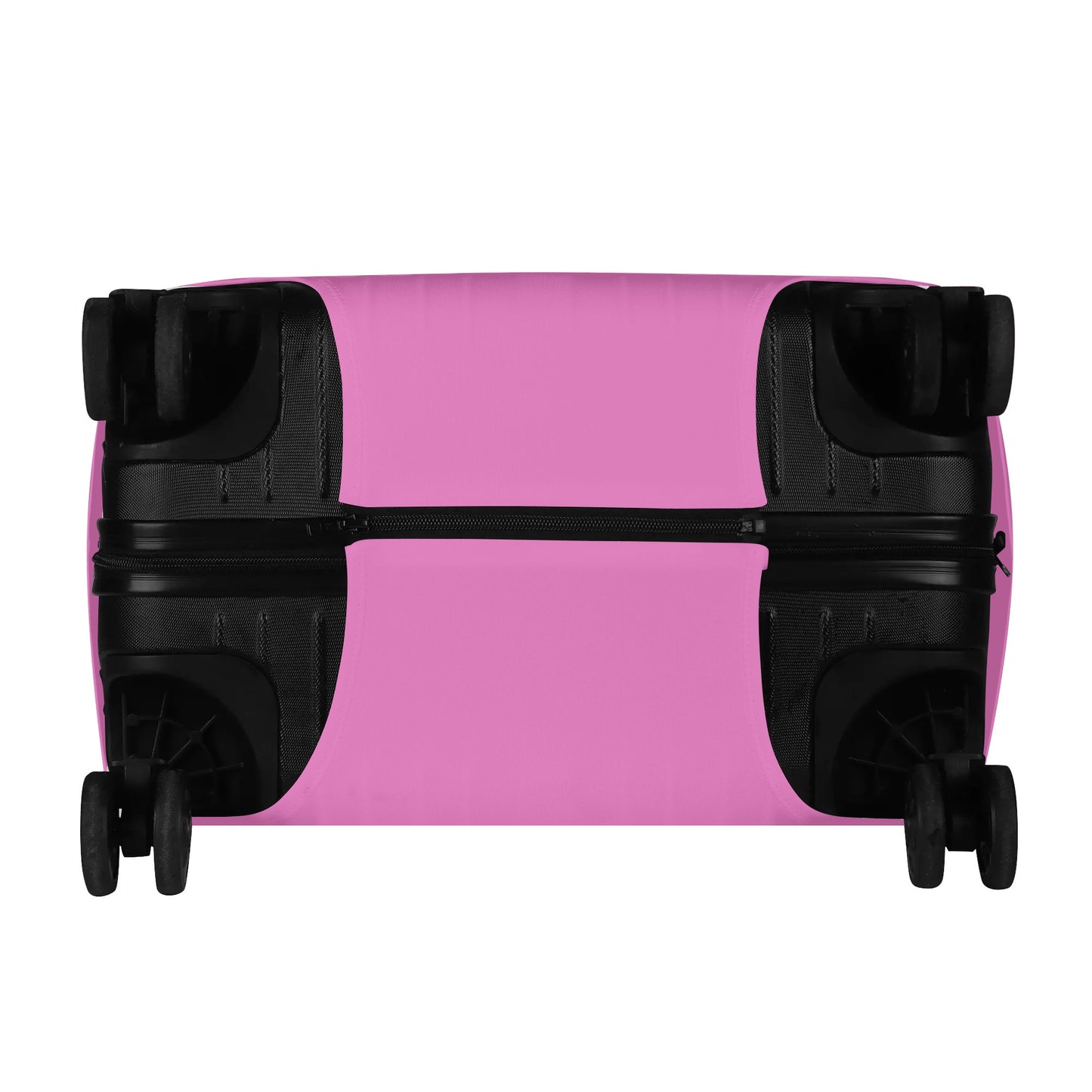 Polyester Pink Luggage Cover