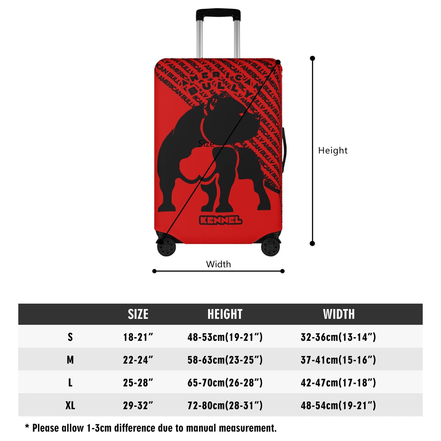 Polyester BBR Luggage Cover