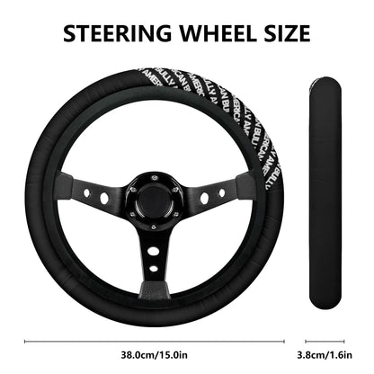 Car BB Steering Wheel Cover