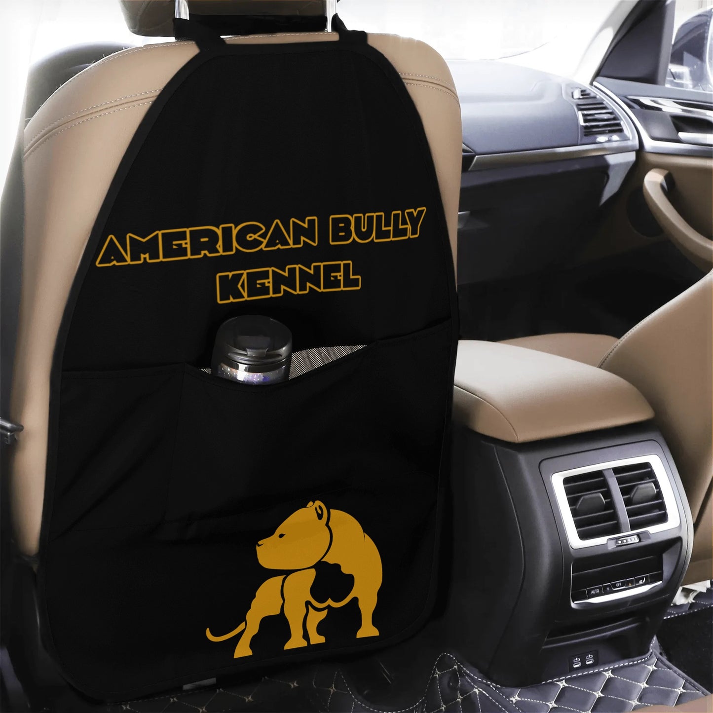 Car Back Black Bully Seat Organizer