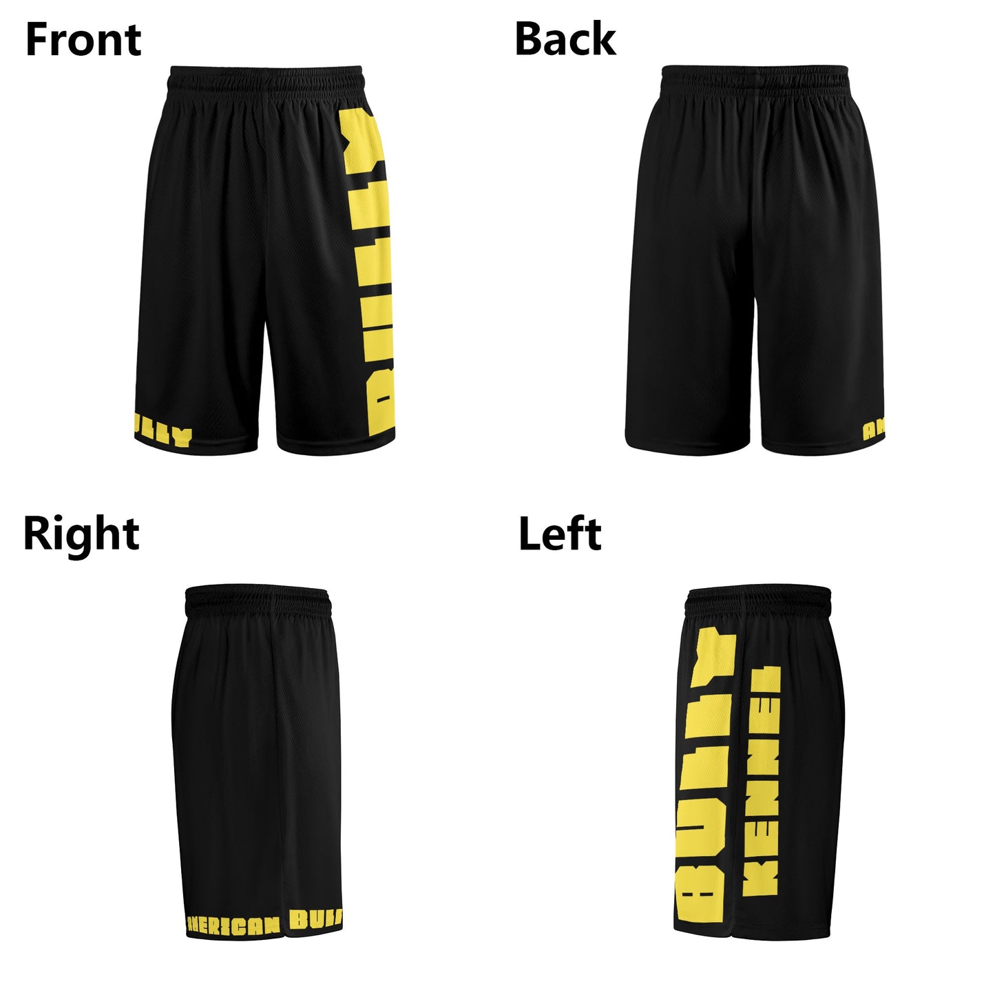 Mens Mesh Kennel Basketball Shorts & Running Short Pants