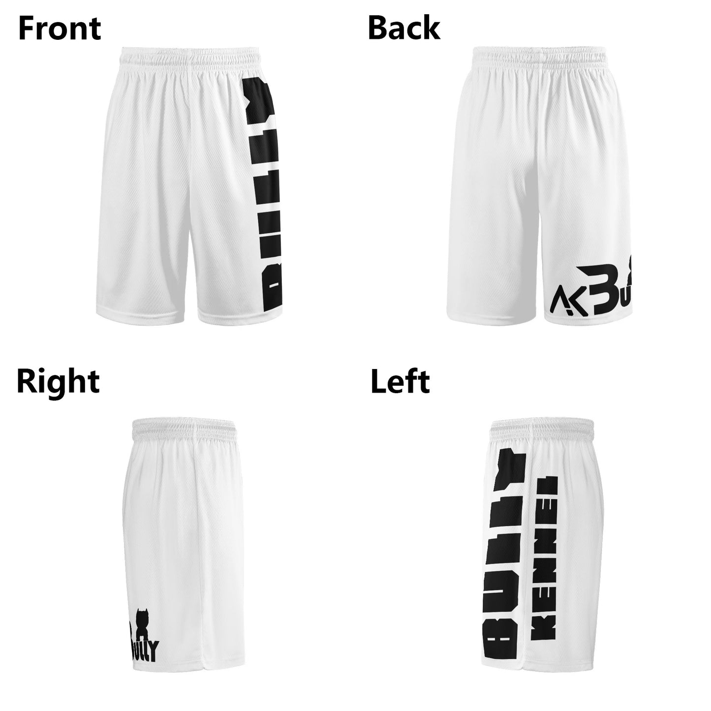 Mens Mesh Kennel Basketball Shorts & Running Short Pants