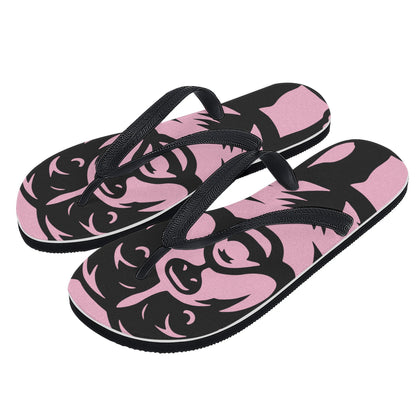 Womens BAD P Flip Flops