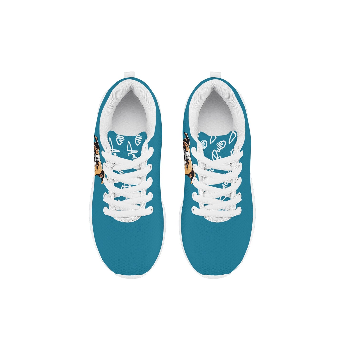 Kids Lace-up BLUE B Athletic Sneakers