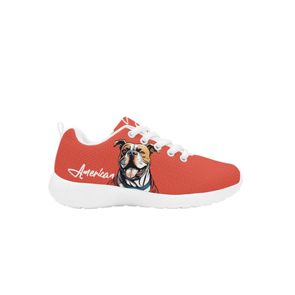 Kids Lace-up R B Athletic Sneakers