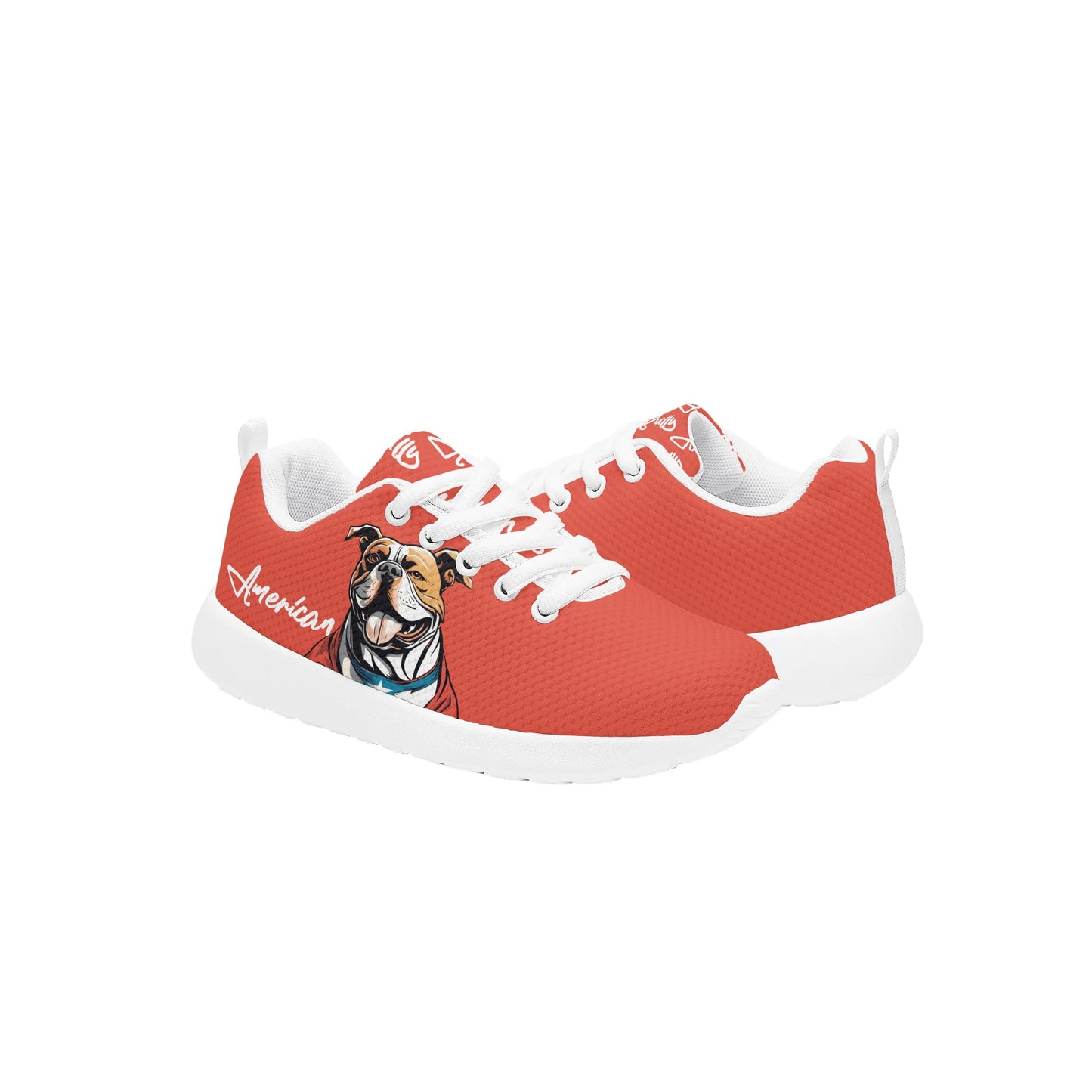 Kids Lace-up R B Athletic Sneakers