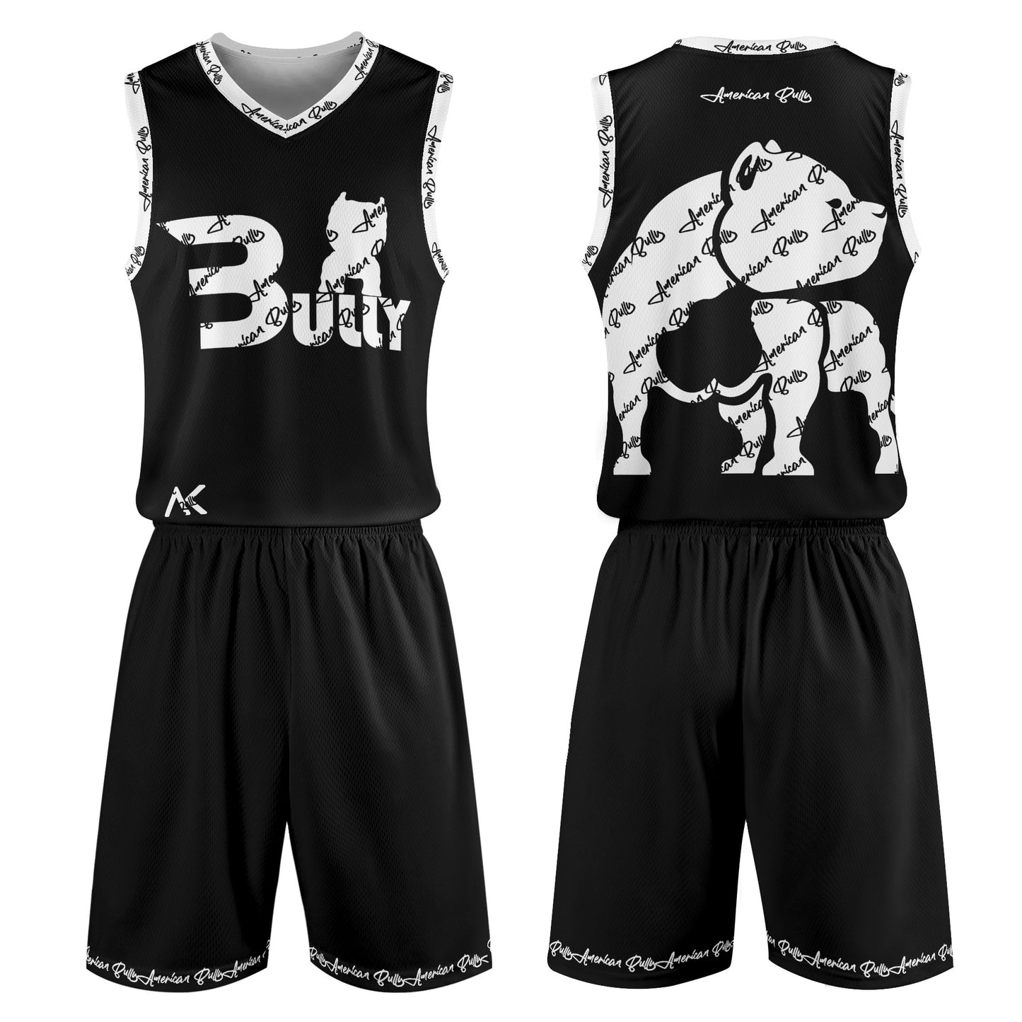 BULLY Basketball Sports Uniform Jersey & Shorts