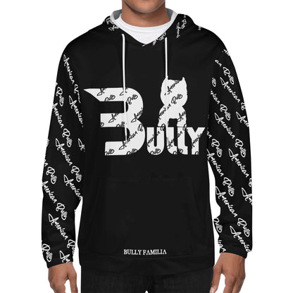 Mens Lightweight BBUULLYY Print Hoodie