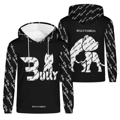 Mens Lightweight BBUULLYY Print Hoodie