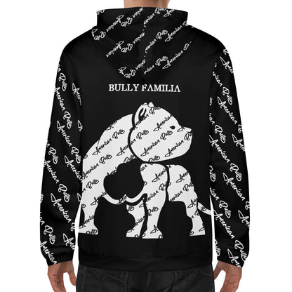 Mens Lightweight BBUULLYY Print Hoodie