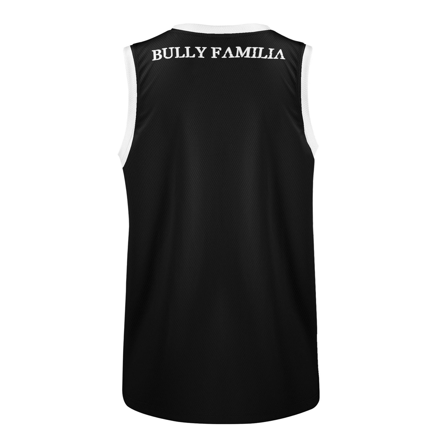 Mens Basketball Bully CLASSY B W Jersey Tank Top