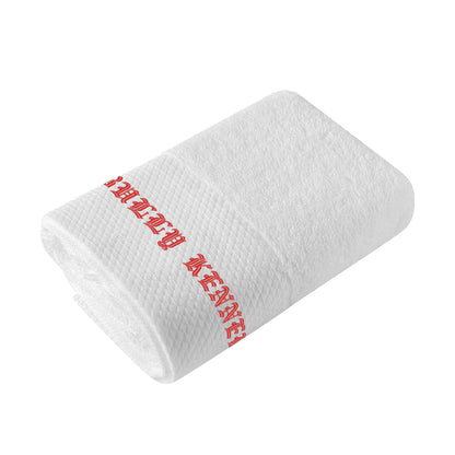 Embroidered Kennel Long Size Towel