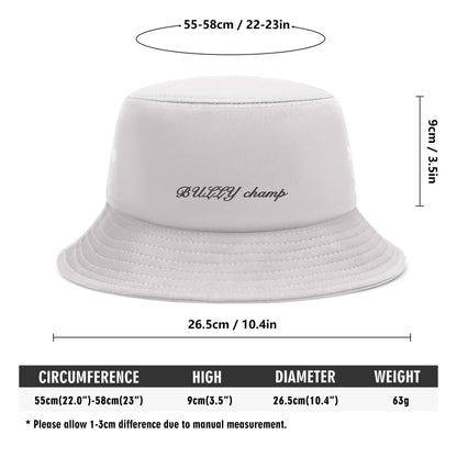 Unisex Fashion Embroidered B2 Bucket Hats