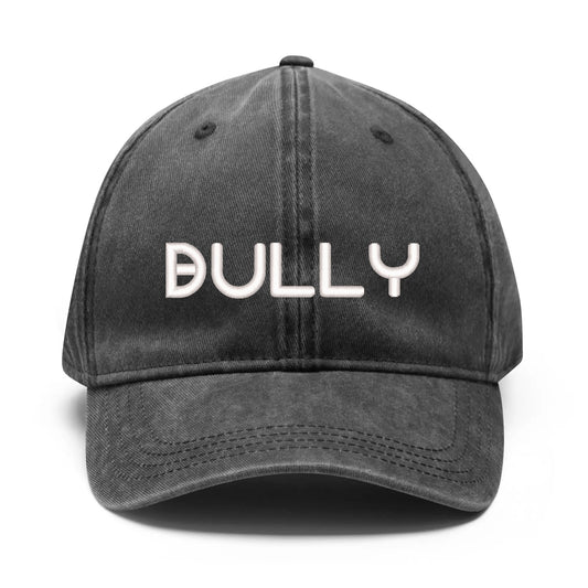 Four Sides Embroidered BullyK Denim Baseball Cap