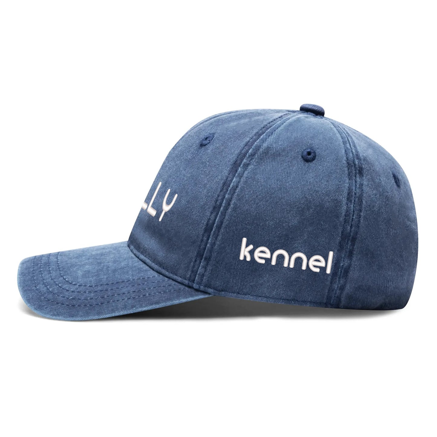 Four Sides Embroidered BullyK Denim Baseball Cap