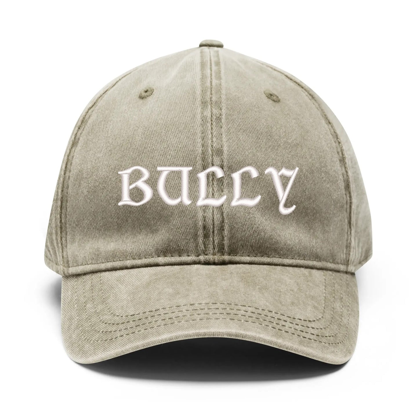 4 Sides Embroidered BullyChamp Denim Baseball Cap