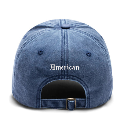 4 Sides Embroidered BullyChamp Denim Baseball Cap