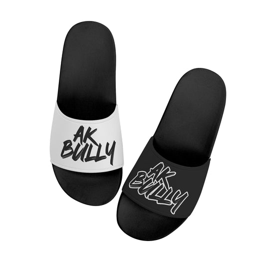 Mens AK b&w Slide Sandals