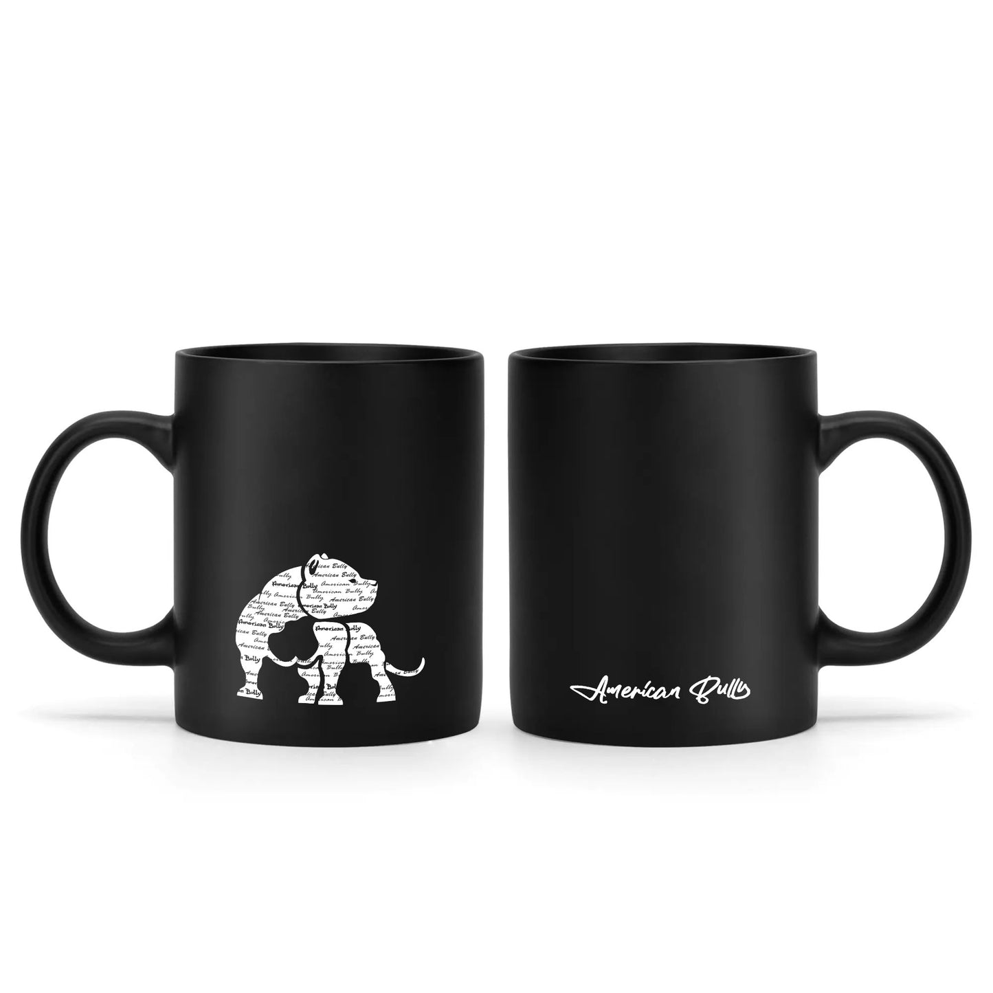 Black W Bully Coffee Mug (11 oz)