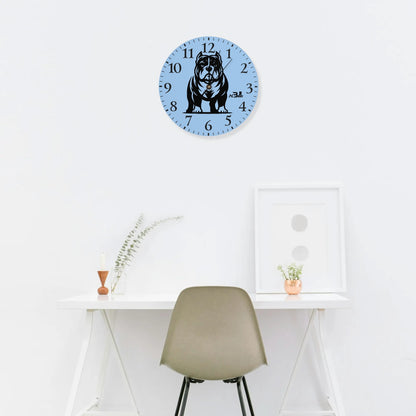 Sky B Wall Clock Round Shape