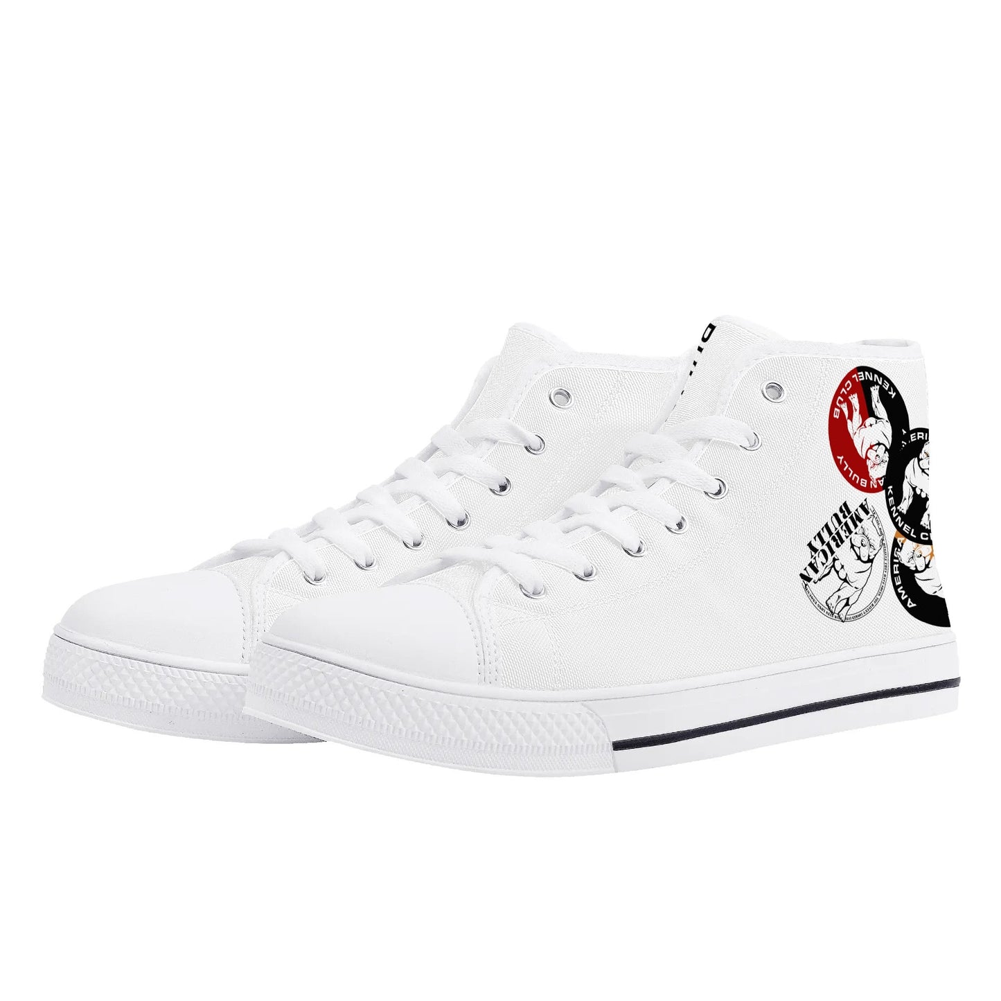 Womens High Top Canvas Bully K A Shoes