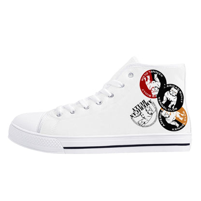 Womens High Top Canvas Bully K A Shoes