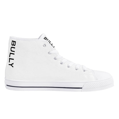 Womens High Top Canvas Bully K A Shoes