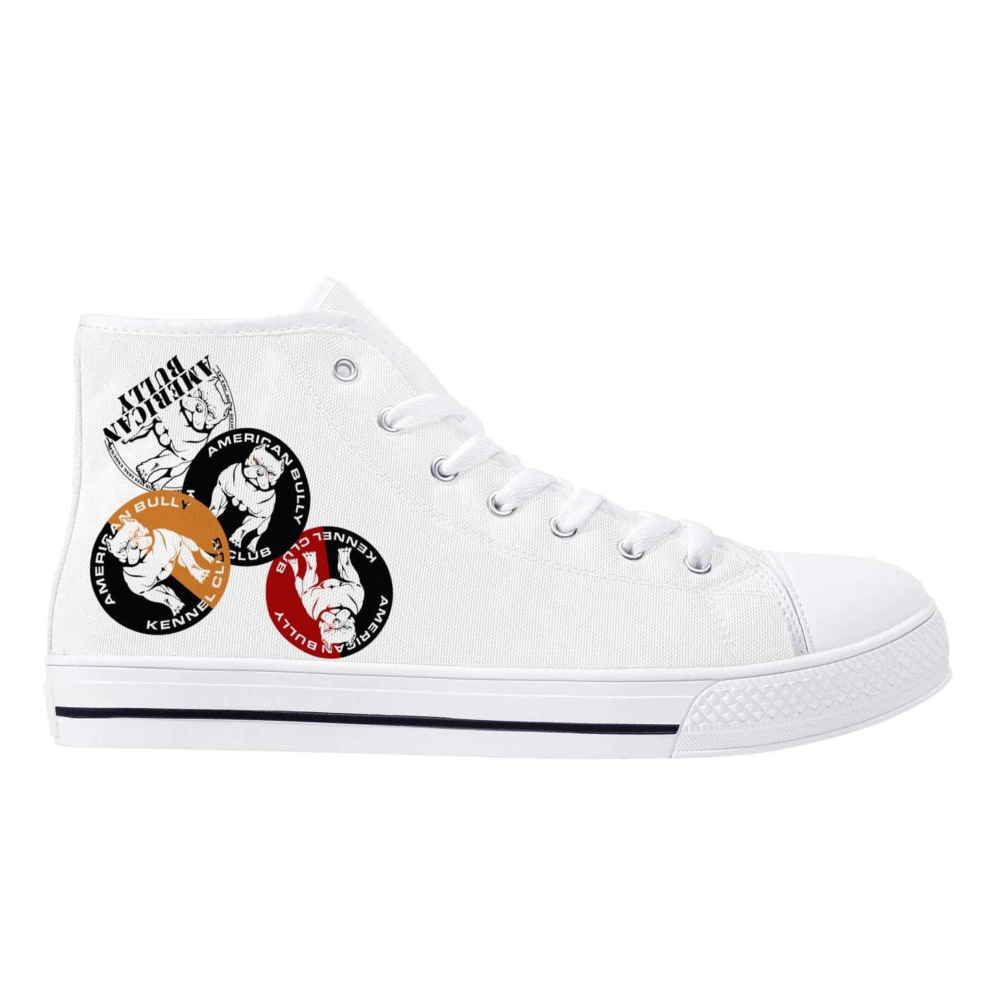 Womens High Top Canvas Bully K A Shoes