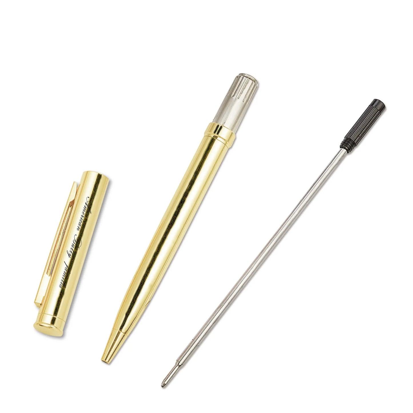 KBully 6 Pack Gold Ballpoint Pen