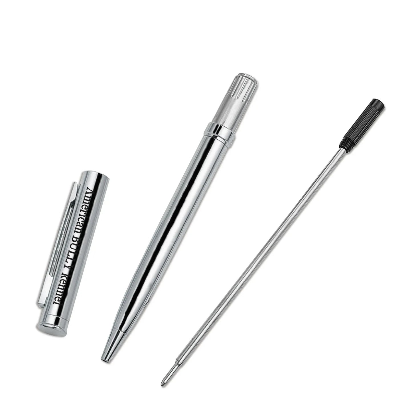 Bully 6 Pack Silver Pen