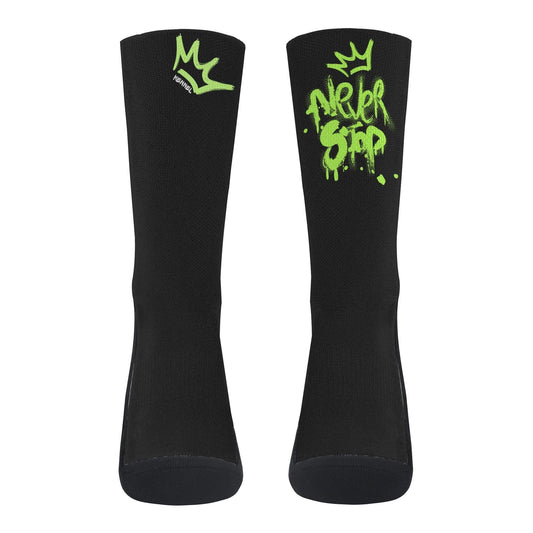 BULLY GREEN G Crew Socks