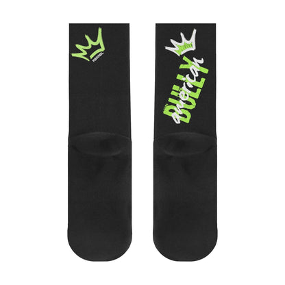 BULLY GREEN G Crew Socks