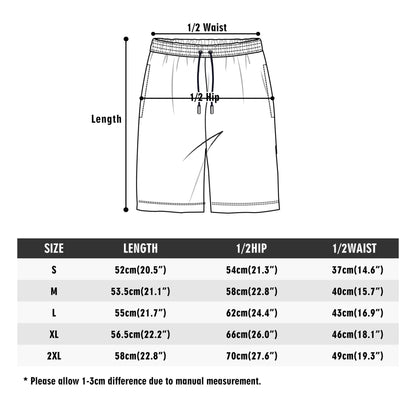 Mens Lightweight Hawaiian Bully Beach Shorts