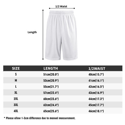 Mens Mesh Kennel Basketball Shorts & Running Short Pants