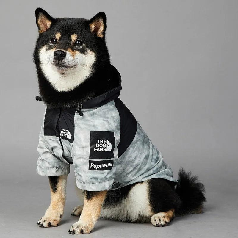 luxury wind coat for akita