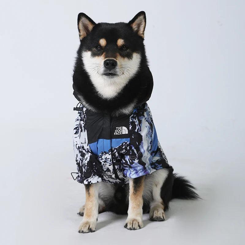 luxury wind coat for akita breed dogs