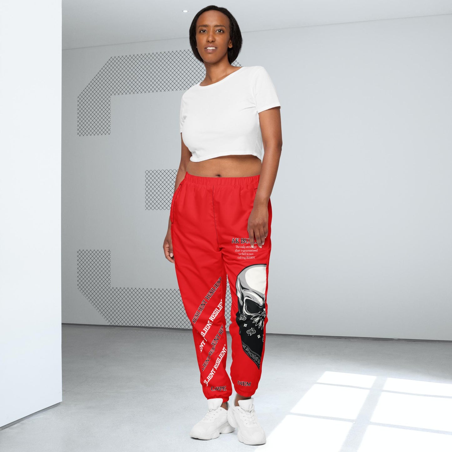 Unisex Red Carpe Diem track pants - [BULLY_BRAND]