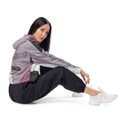 Women’s cropped Bully windbreaker - [BULLY_BRAND]