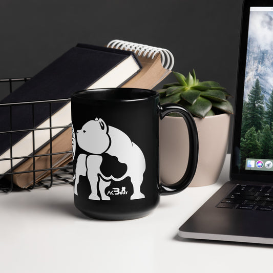 Black Glossy Bully Mug - [BULLY_BRAND]