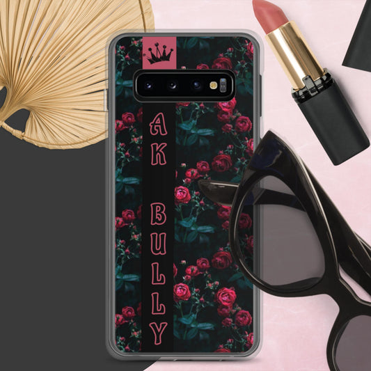 Clear AK ROSES Case for Samsung® - [BULLY_BRAND]