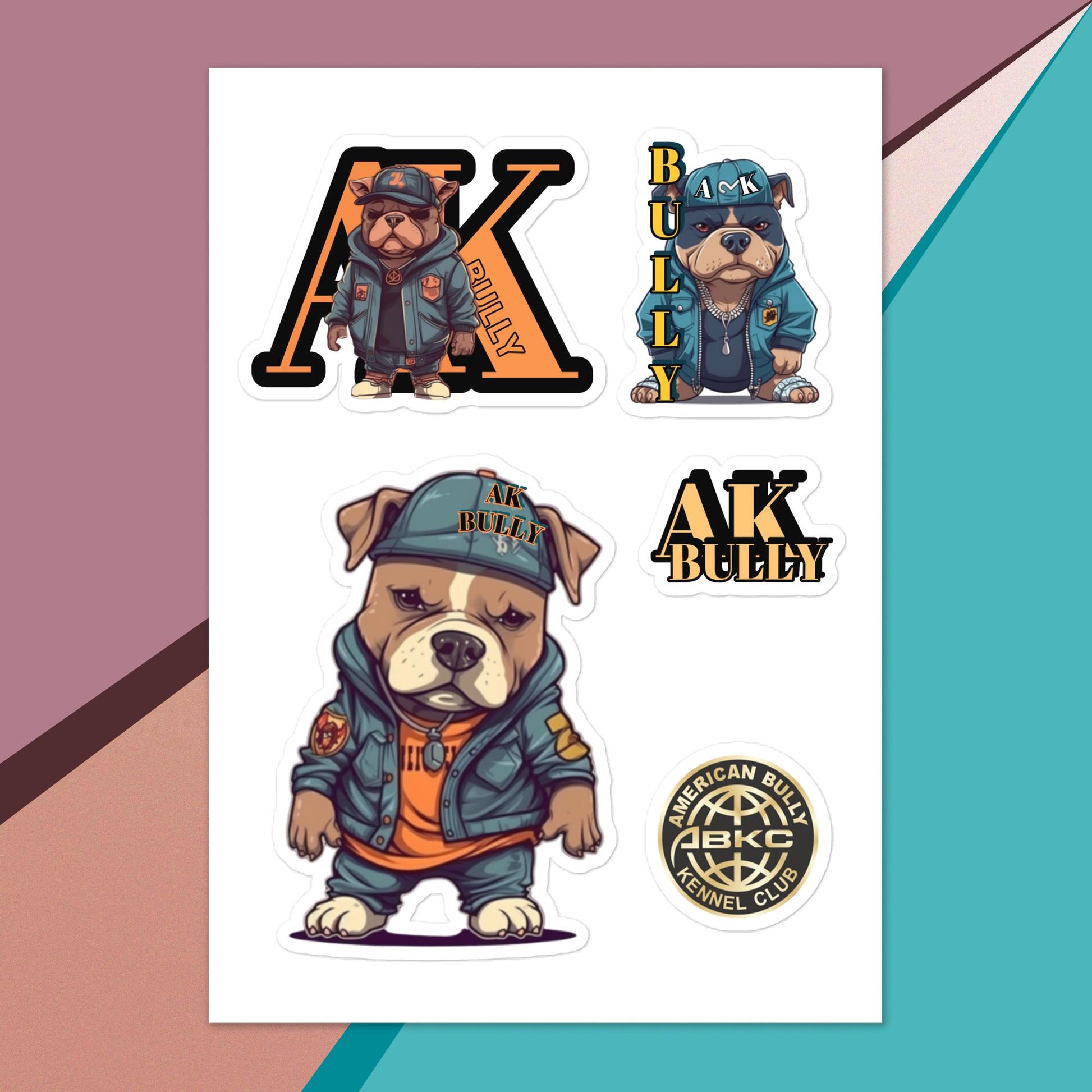 AK Sticker sheet - [BULLY_BRAND]