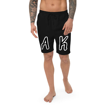 UNIQUE A K fleece shorts - [BULLY_BRAND]